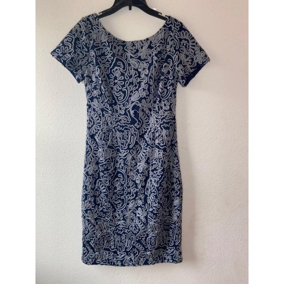 JS Collections Seath Dress Size 4 - Picture 2 of 9